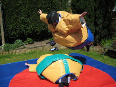 inflatable sumo wrestling suits