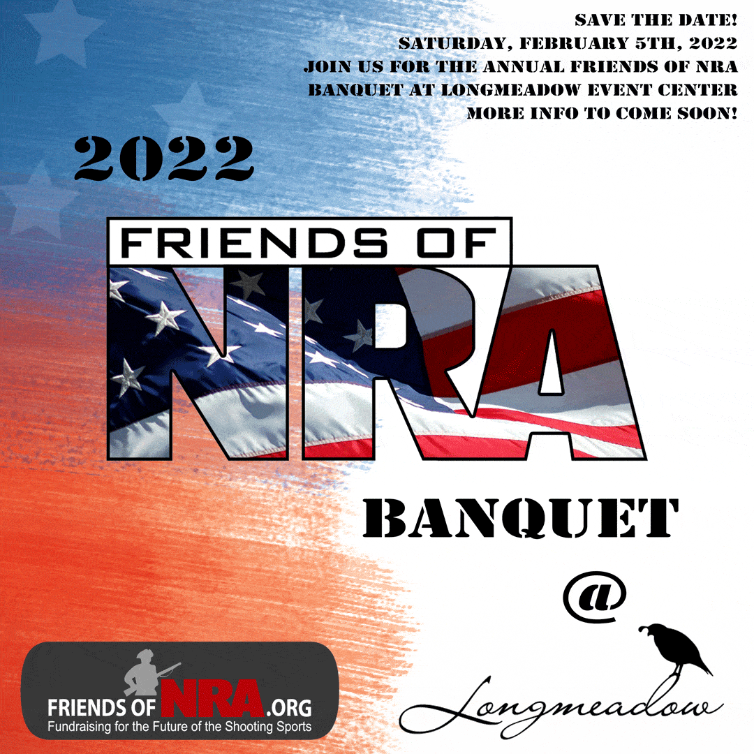 2022 Friends of NRA Banquet Longmeadow Clays Club