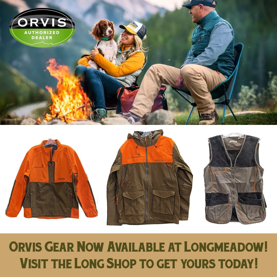 New Orvis gear available at Longmeadow!