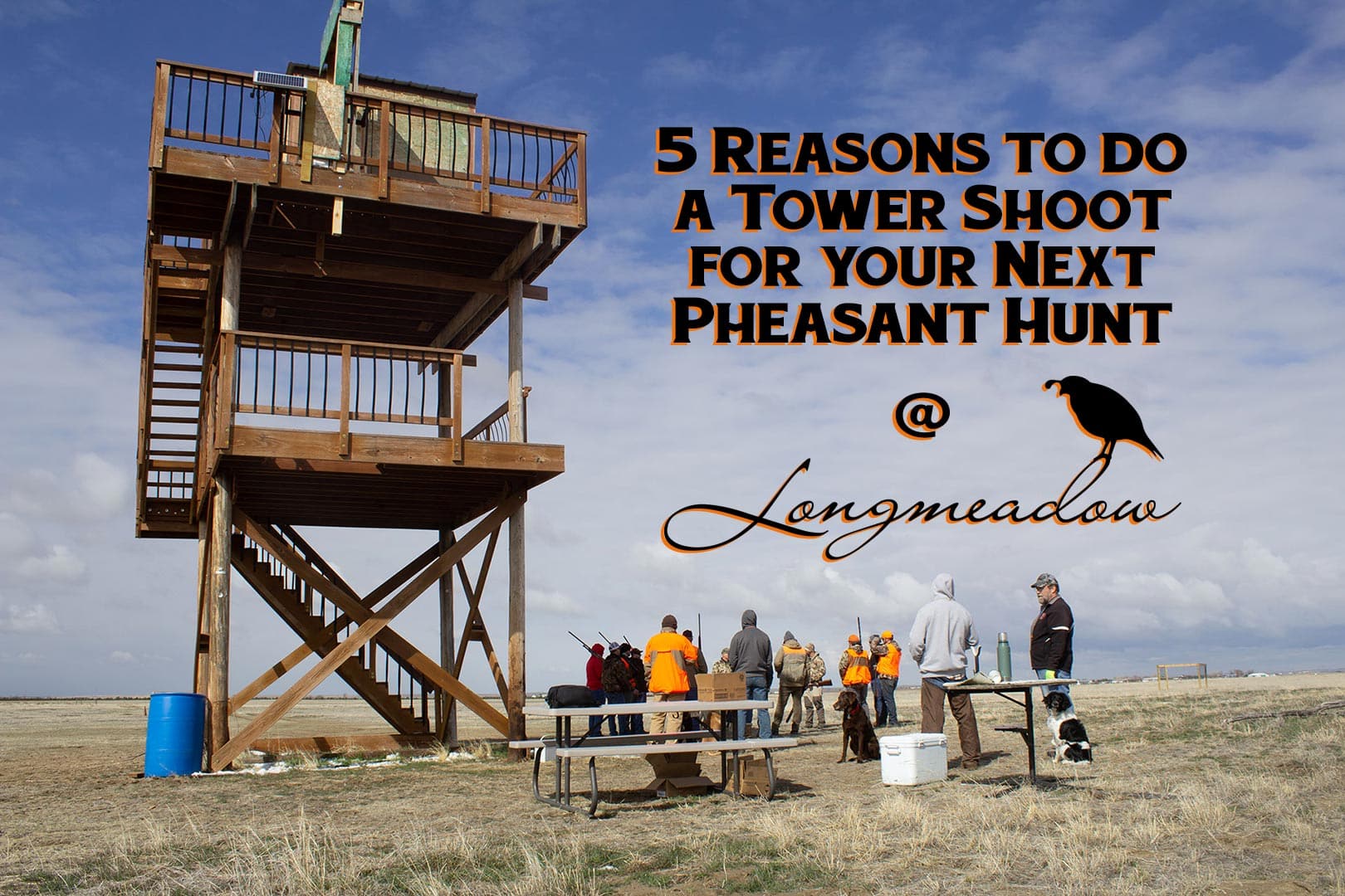 5 Reasons to do a Tower Shoot for Your Next Pheasant Hunt